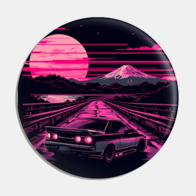 Late night drive Pin by Tiny crafty aliens