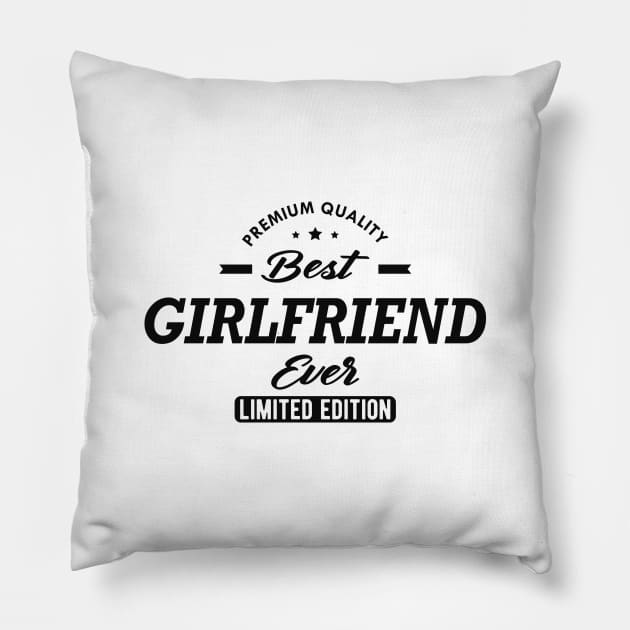 Best Girlfriend Ever Pillow by KC Happy Shop