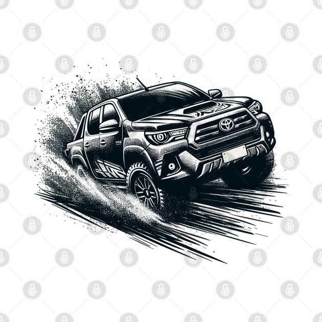 Toyota Hilux by Vehicles-Art