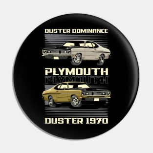 1970 Plymouth Duster Classic Car Pin