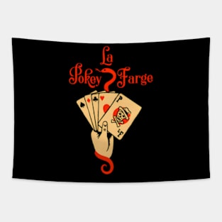 Pokey Lafarge Playing Cards Tapestry