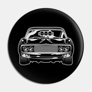 Muscle car Pin