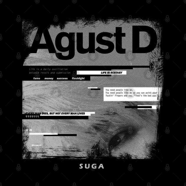 agust d suga bts by Nashida Said