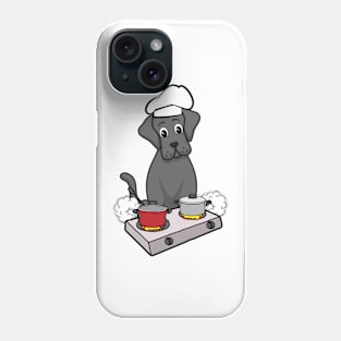 Funny big Dog is a chef Phone Case