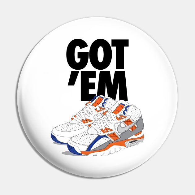 Bo Jackson Auburn Got Em Pin by Quirky Tees Brand