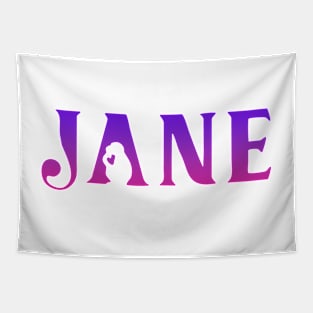 JANE tv series fan works graphic design by ironpalette Tapestry