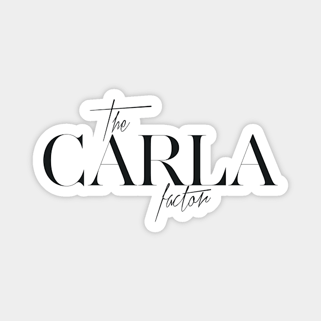 The Carla Factor Magnet by TheXFactor