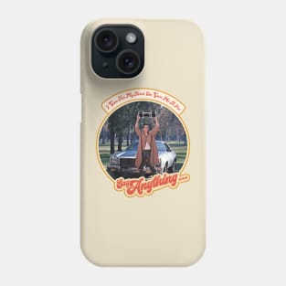 Say Anything... Retro John Cusack Tribute Phone Case