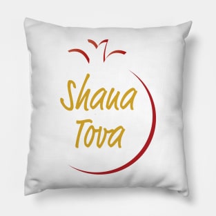 Rosh Hashanah Greeting SHANA TOVA Pillow