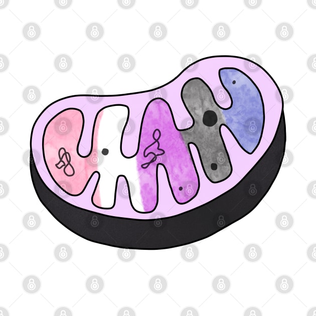 LGBTQ Mitochondria Powerhouse by labstud