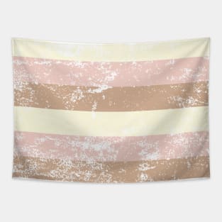 Ice Cream Pastel Summer Distressed Stripey Pattern Design Tapestry