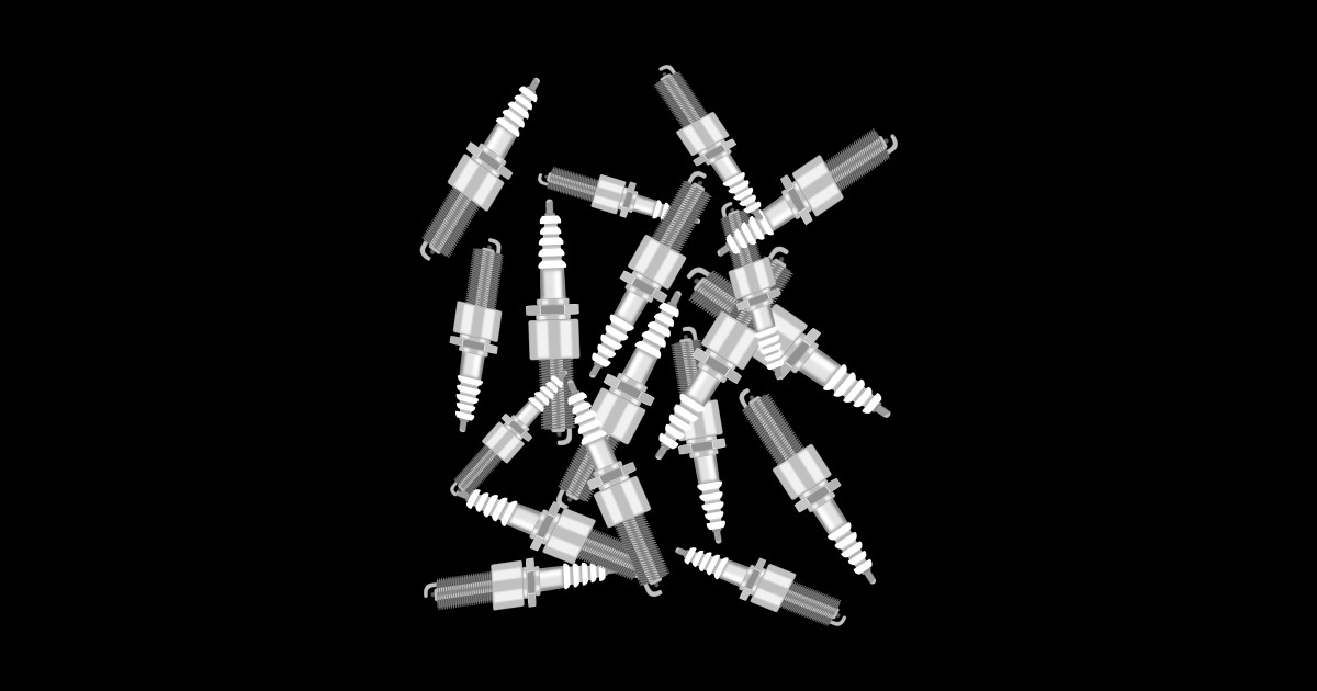 Spark Plug Pattern - Mechanics - Tapestry | TeePublic