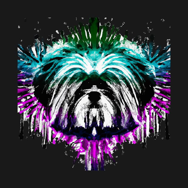 Lhasa Apso Design by Furrban