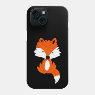 Fox - oil painting pattern Phone Case