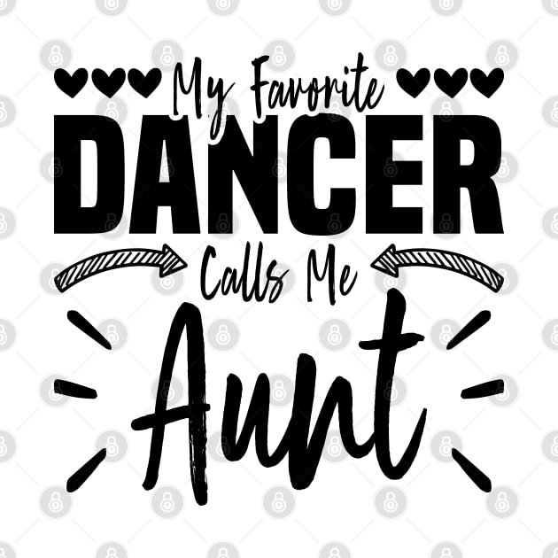 My Favorite Dancer Calls Me Aunt, Family Dancing by BenTee