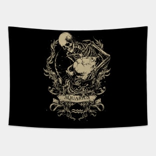 zodiac aquarius Tapestry