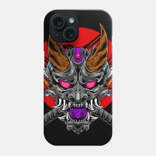 Hannya Mask 02 Phone Case