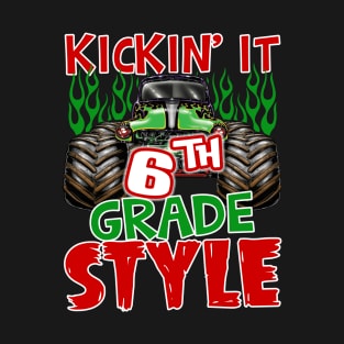 Kickin it 6th Grade Back to School Teacher T-Shirt