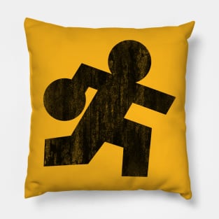 Bowling Stick Person Pillow