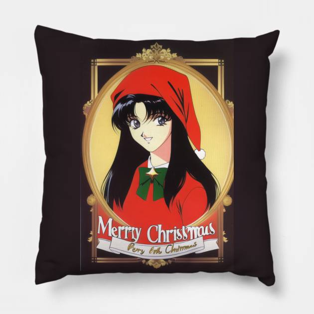 Teen Christmas Girl Pillow by Tazlo