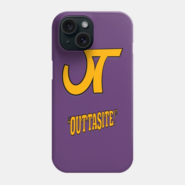 Jive Turkey Logo and Catchprase Phone Case by Federation Skum Kosplay