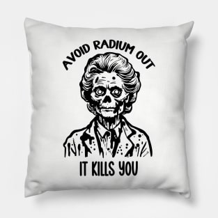 Marie Curie Pillow