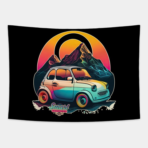 Smart Fortwo Tapestry by DanielLiamGill