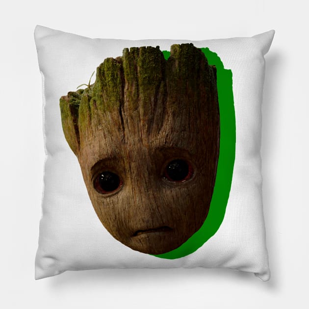groot Pillow by denpoolswag