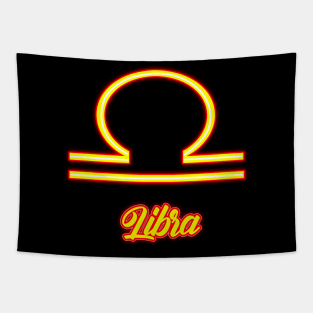 Libra zodiak logo Tapestry