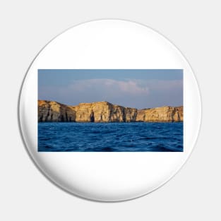 Rocky edges of the Comino island Pin