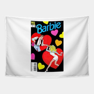 Barbie Comics - Take her on a Date Tapestry