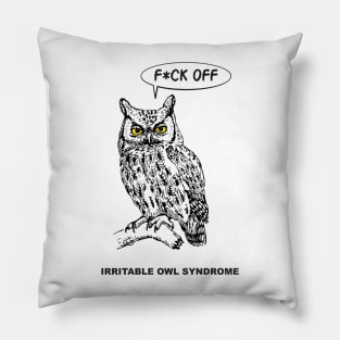 Irritable Owl Syndrome - SFW Pillow