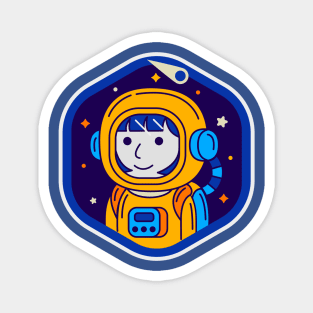 woman astronaut Magnet