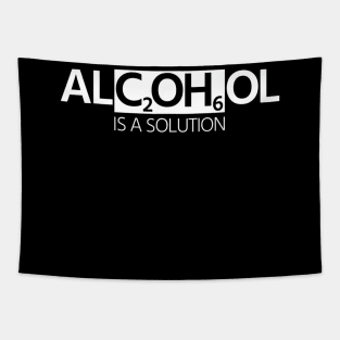 Funny Alcohol Scientist Chemist Cool Academic Student Gift Tapestry