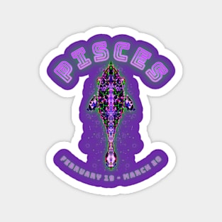 Pisces 6b Purple Magnet