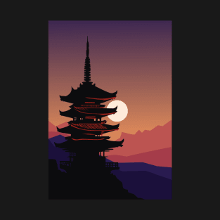 Sunset in japan T-Shirt