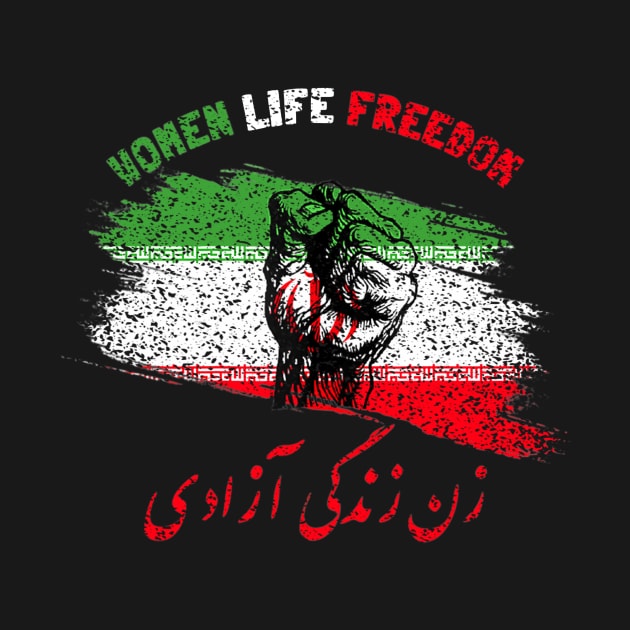 Womens Woman Life Freedom Zan Zendegi Azadi Iran by ArchmalDesign