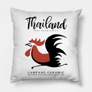 Lampang Ceramic Thai Handicraft Pillow