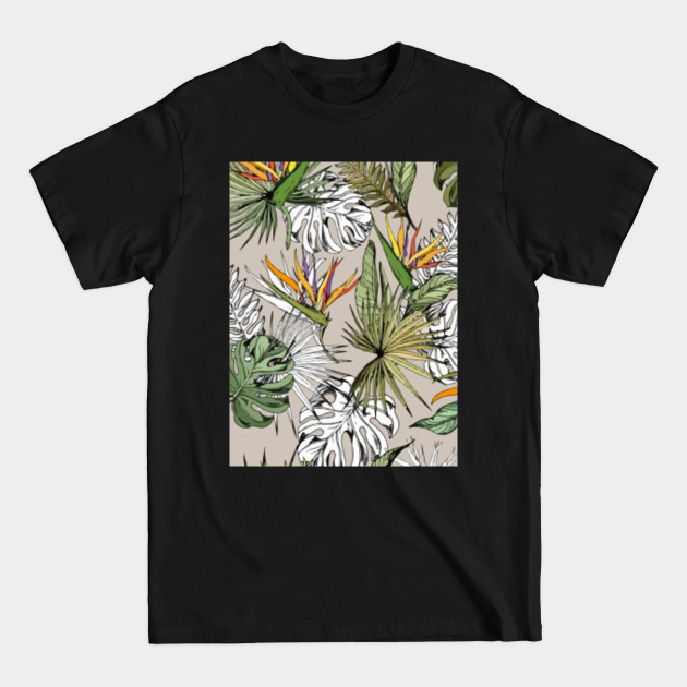Discover Exotic Tropical Plants Deep - Exotic - T-Shirt