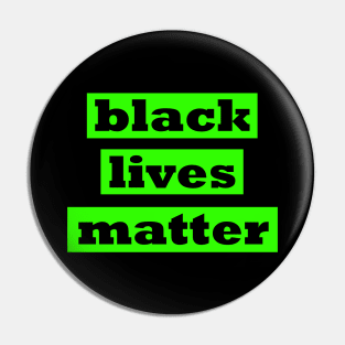 Black Power Pin