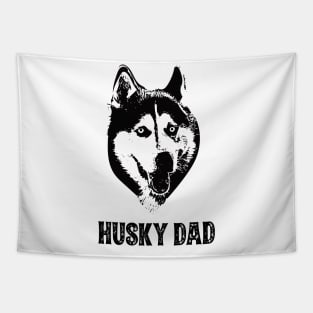 Husky Dad Siberian Husky Tapestry