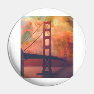 San Francisco but spacier - the golden gate Pin