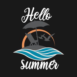 Hello Summer, Popsicle, Vacation, Beach Vacation, Summer Vacation, Vacation Tee, Vacay Mode, Summertime T-Shirt