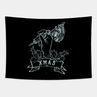 Tattoo Lover Christmas Tapestry