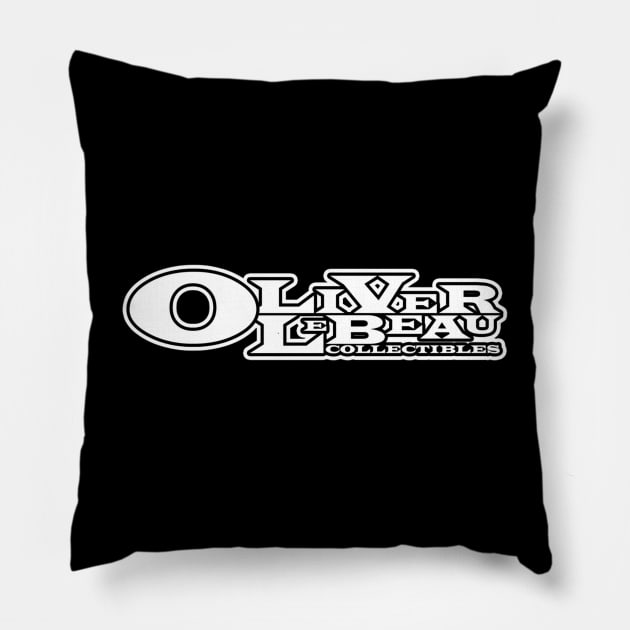 Classic Logo Pillow by Oliver LeBeau