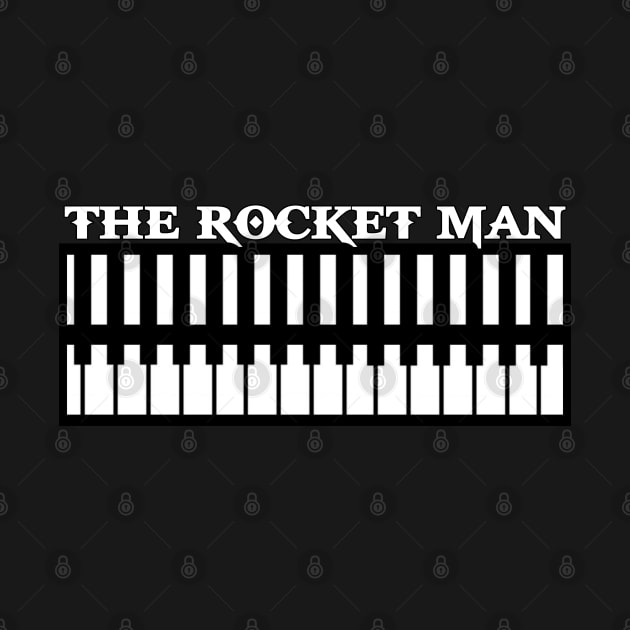 Piano The Rocket Man by Halloween_House