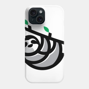 minimalist sloth design Phone Case