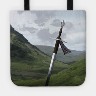 Braveheart retro travel art Tote