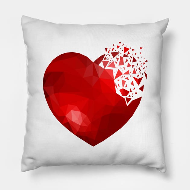 Heart Pillow by Rasheba