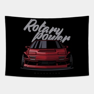 Rotary Power FC RX7 Tapestry